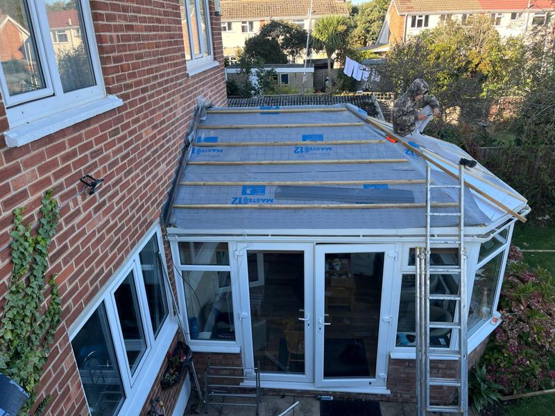 Conservatory roof replacement