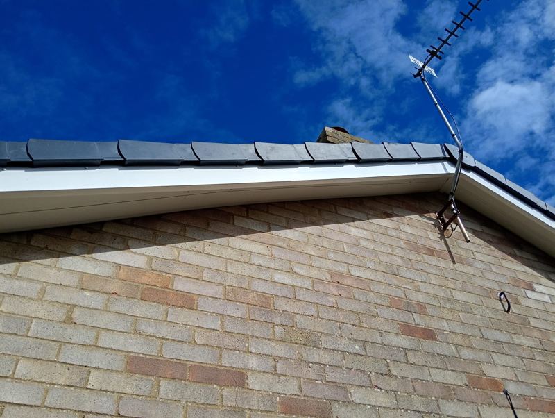 New fascias and guttering